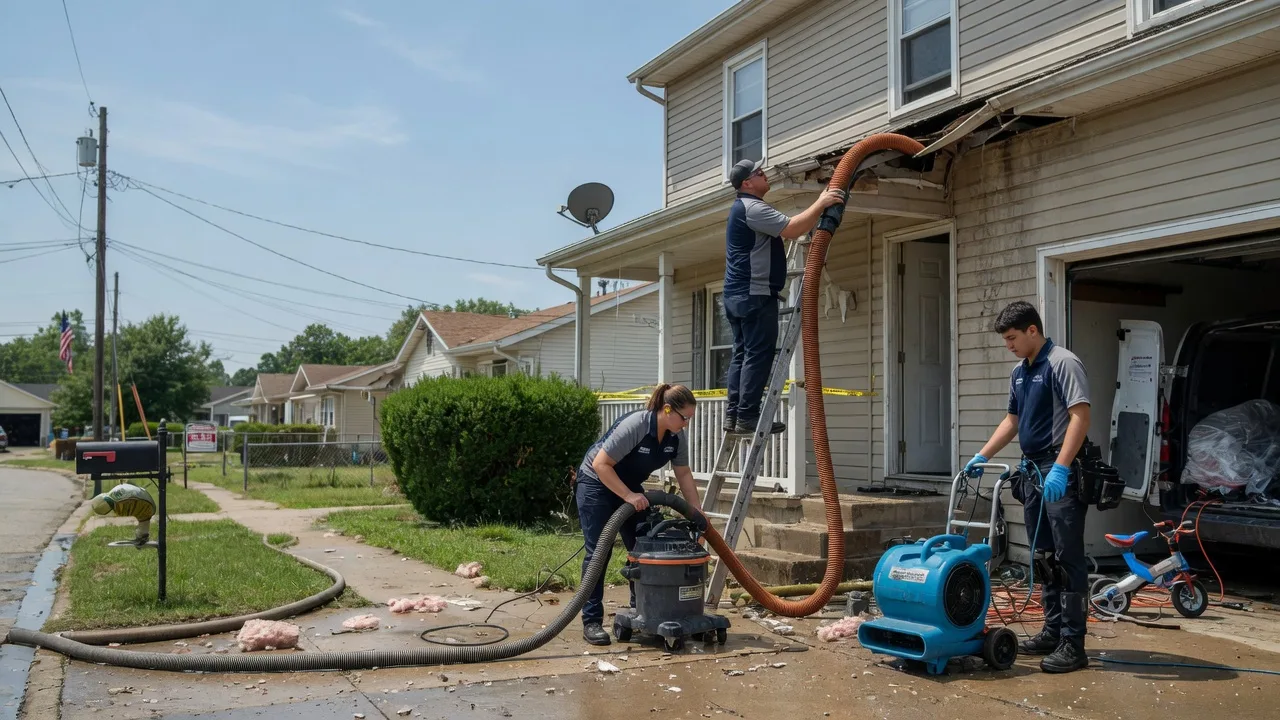 Water Damage Restoration in Bradenville, PA near me